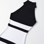 Skirt Manufacturer - OEM Custom PB&ZA Women 2023 Spring Intercolored Striped