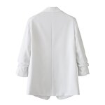 Blazer Coat Manufacturer - OEM Custom PB&ZA Women 2023 Spring Pleated