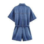 Short Playsuits Manufacturer - OEM Custom PB&ZA Women's 2025 Short Vintage
