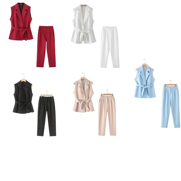 Vest and Pants Suit Manufacturer - OEM Custom PB&ZA Set 2 Pieces 2025
