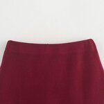 Mini Skirts Manufacturer - OEM Custom PB&ZA Women 2024 Knitted High-waisted