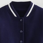 Baseball Jacket Manufacturer - OEM Custom PB&ZA Women 2023 Spring Vintage