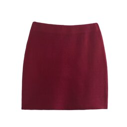 Mini Skirts Manufacturer - OEM Custom PB&ZA Women 2024 Knitted High-waisted