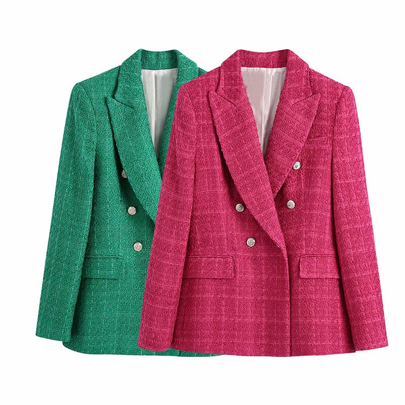 Ladies Suit Manufacturer - OEM Custom BMURHMZA2021 Autumn Retro Slim
