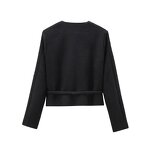 Coat Manufacturer - OEM Custom PB&ZA Women 2024 Autumn With Belt Woven