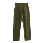 Cargo Pants Manufacturer - OEM Custom PB&ZA Women 2023 Pocket Trim Vintage