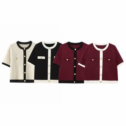 Knitting Sweater Manufacturer - OEM Custom PB&ZA Women 2024 Summer Casual