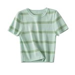 Knitted Top Manufacturer - OEM Custom PB&ZA Women 2024 Spring Short Ice Silk