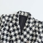 Blazer Manufacturer - OEM Custom PB&ZA Women's Clothing 2022 Houndstooth
