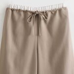 Pants Manufacturer - OEM Custom PB&ZA Women 2024 Spring Patchwork Design