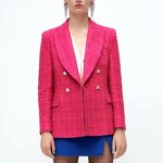 Ladies Suit Manufacturer - OEM Custom BMURHMZA2021 Autumn Retro Slim