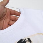 Women's T Shirt Manufacturer - OEM Custom PB&ZA Summer Printing Short