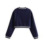 Baseball Jacket Manufacturer - OEM Custom PB&ZA Women 2023 Spring Vintage