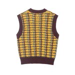 Knitting Sweater Manufacturer - OEM Custom PB&ZA Women 2025 V-neck Vintage