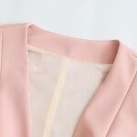 Short Waistcoat Manufacturer - OEM Custom PB&ZA Women 2023 Spring V-neck