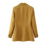 Blazer Coat Manufacturer - OEM Custom PB&ZA Women 2023 Summer Linen Double