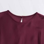 Dress Manufacturer - OEM Custom PB&ZA Women 2023 Spring Silk Satin MIDI