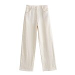 Pants Manufacturer - OEM Custom PB&ZA Women 2023 Rough Braid With Rough