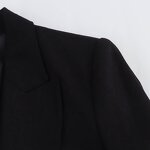 Blazer Coat Manufacturer - OEM Custom PB&ZA Women 2024 Blend Rolled Sleeves
