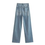 Jeans Manufacturer - OEM Custom PB&ZA Women 2023 Summer Two Color Holes