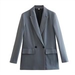 Blazer Coat Manufacturer - OEM Custom PB&ZA Women 2022 Autumn Four-color