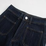 Jeans Manufacturer - OEM Custom PB&ZA Women 2023 Autumn High Waist Straight