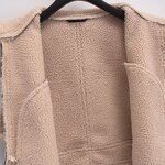 Faux Leather Waistcoat Manufacturer - OEM Custom PB&ZA Women 2025 Double