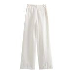 Pants Manufacturer - OEM Custom PB&ZA Women 2024 Spring Pleated Wide Legs