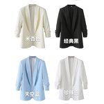 Blazer Coat Manufacturer - OEM Custom PB&ZA Women 2023 Spring Pleated