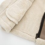 Fleece Waistcoat Manufacturer - OEM Custom PB&ZA Women 2024 Winter Lamb