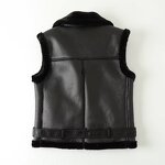 Fur Vest Manufacturer - OEM Custom PB&ZA Women 2022 Winter One Sleeveless