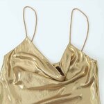 Dress Manufacturer - OEM Custom PB&ZA Women 2023 Autumn Metal Straps