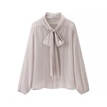 Bow Blouse Set Manufacturer - OEM Custom PB&ZA Set 2 Pieces 2024 Bow