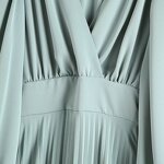 Dress Manufacturer - OEM Custom PB&ZA Women 2022 Autumn Multicolor Wrinkled