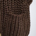 Knitting Vest Manufacturer - OEM Custom PB&ZA Women 2024 Autumn Coarse