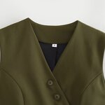 Cardigan Vest Manufacturer - OEM Custom PB&ZA Women 2023 Asymmetric