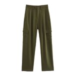 Cargo Pants Manufacturer - OEM Custom PB&ZA Women 2023 Pocket Trim Vintage
