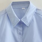 Shirt Manufacturer - OEM Custom PB&ZA Women 2022 Autumn Five-color Pocket