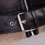 Faux Leather Waistcoat Manufacturer - OEM Custom PB&ZA Women 2025 Double