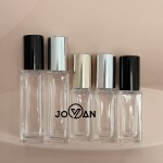 5ml 10ml Compact Flat Style with Stainless Steel Roll-On and Carton Packaging