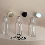 用于MUB定制空方玻璃精油辊5ml 10ml 20ml 30ml密封纸箱包装上的扁平形状辊