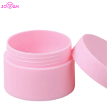 批发各种型号的蓝色和粉红色的塑料化妆品罐眼霜空乳液包装