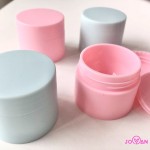 纯粉蓝5g 10g 15g 30g 50g 80g pp塑胶罐面霜化妆品