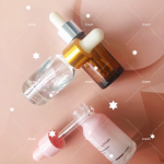 玫瑰金滴精华液瓶，带螺旋盖，容量5ml-50ml，用于护肤，起订量1000支
