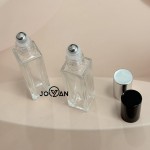 5ml 10ml Compact Flat Style with Stainless Steel Roll-On and Carton Packaging