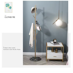 Coat Rack Factory - Luxury Marble Base Metal Tree Stand