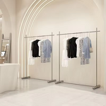 Display Stand Factory - Minimalist for Clothing Store Hanging Shelf