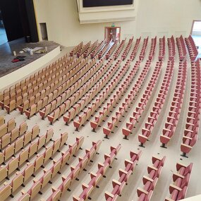 Auditorium Chairs Supplier - Leasehold Sale Organizer Metal Shelf