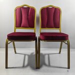 Banquet Hall Chair Supplier - Commercial Stacking Metal Outdoor