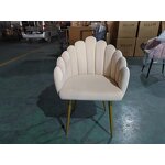 Dining Chair Supplier - Velvet Arm Hotel Restaurant Fabric